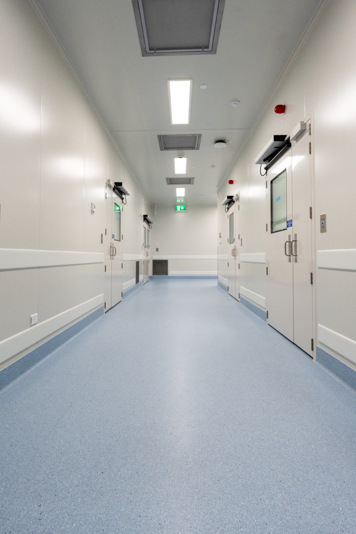 Controlled environment flooring installed by JA Floors