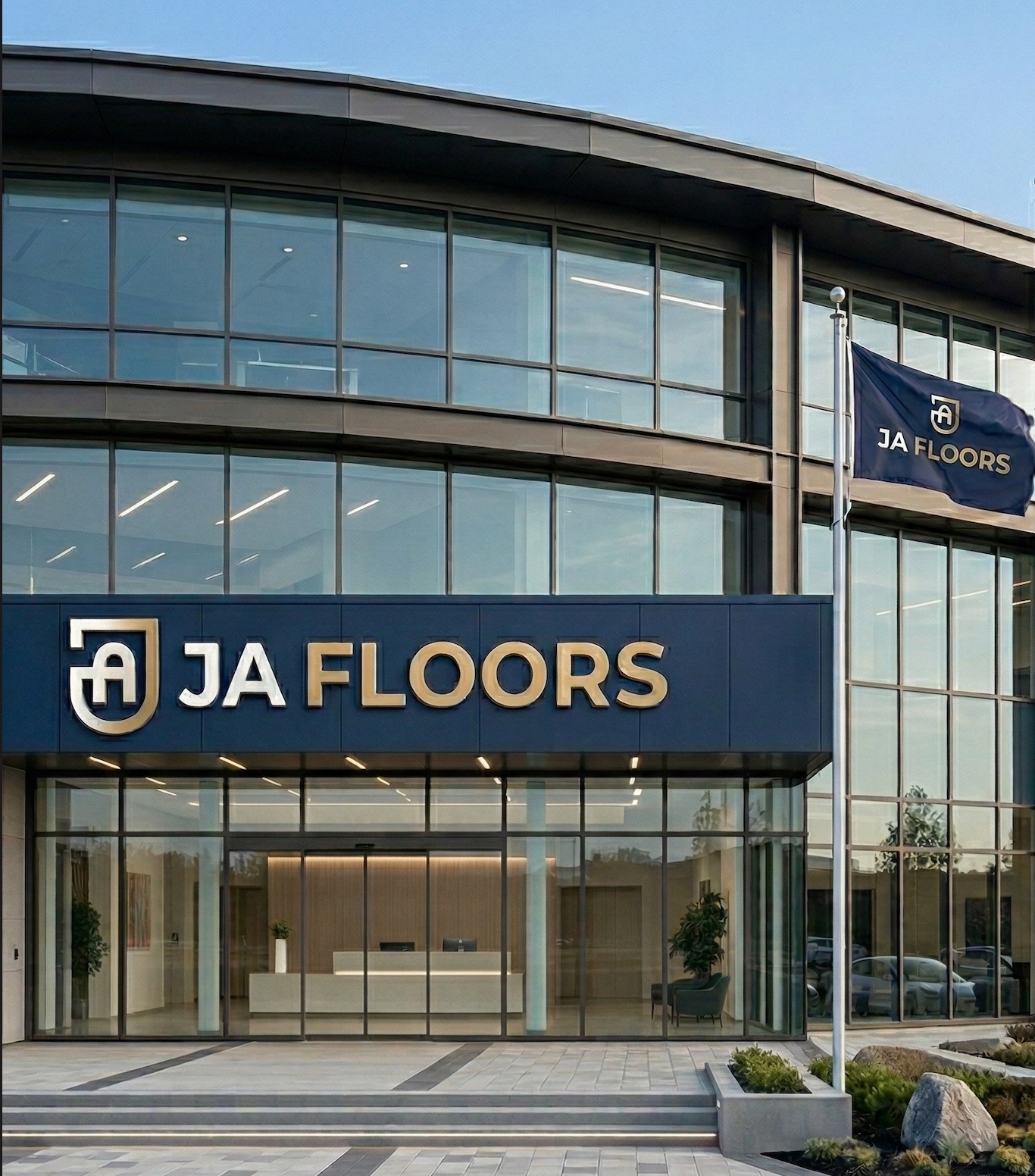 JA Floors team and business premises