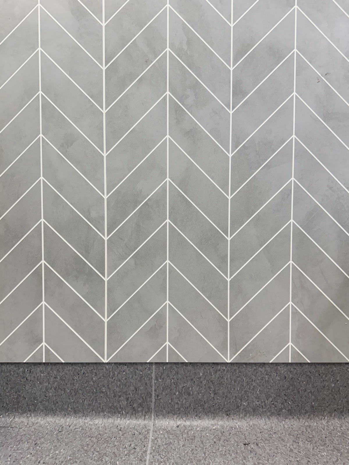 Vinyl and wall sheeting detail installed by JA Floors